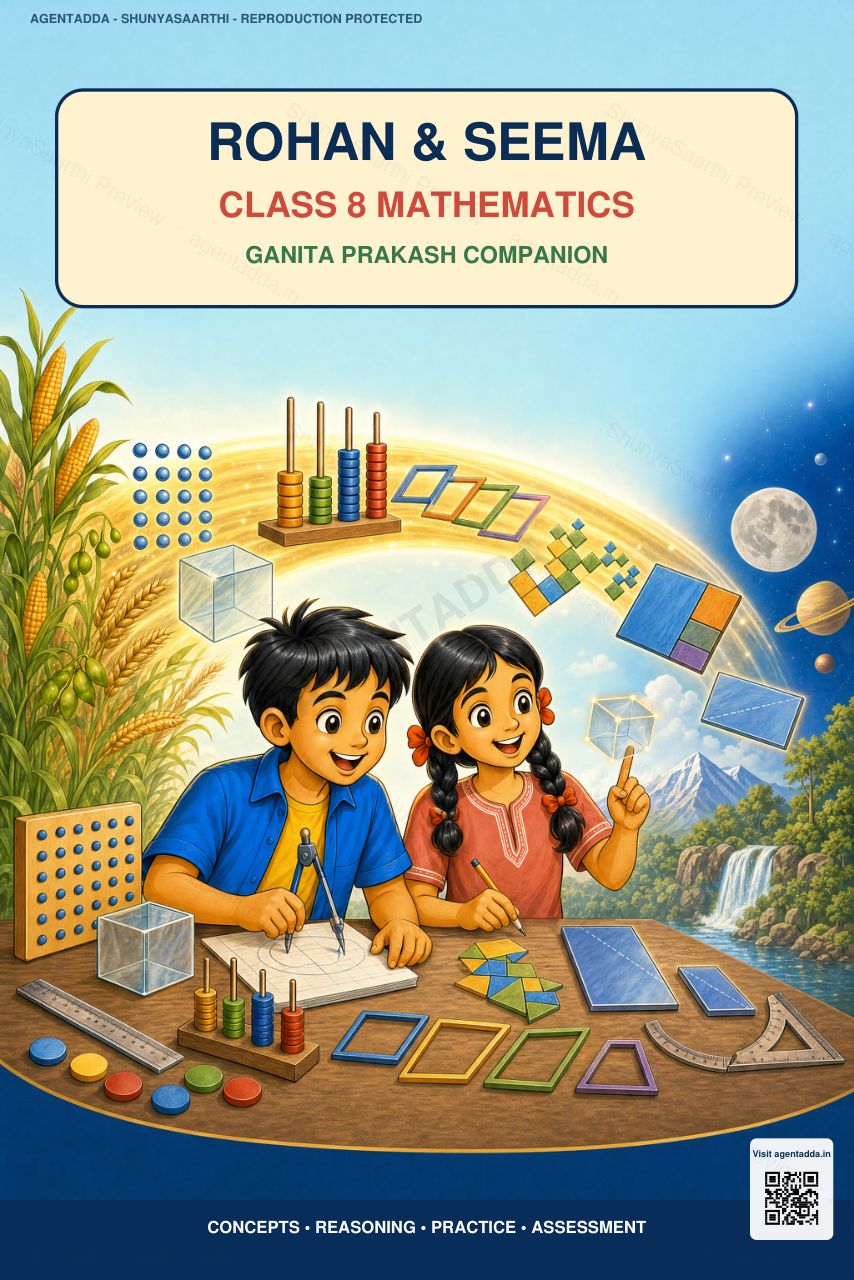 Class 8 Maths — Ganita Prakash preview cover