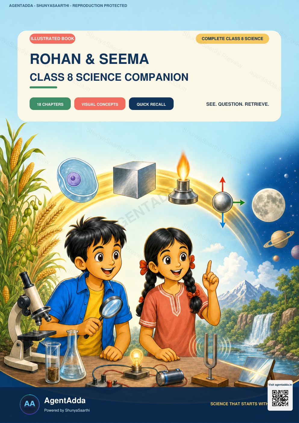 Class 8 Science preview cover