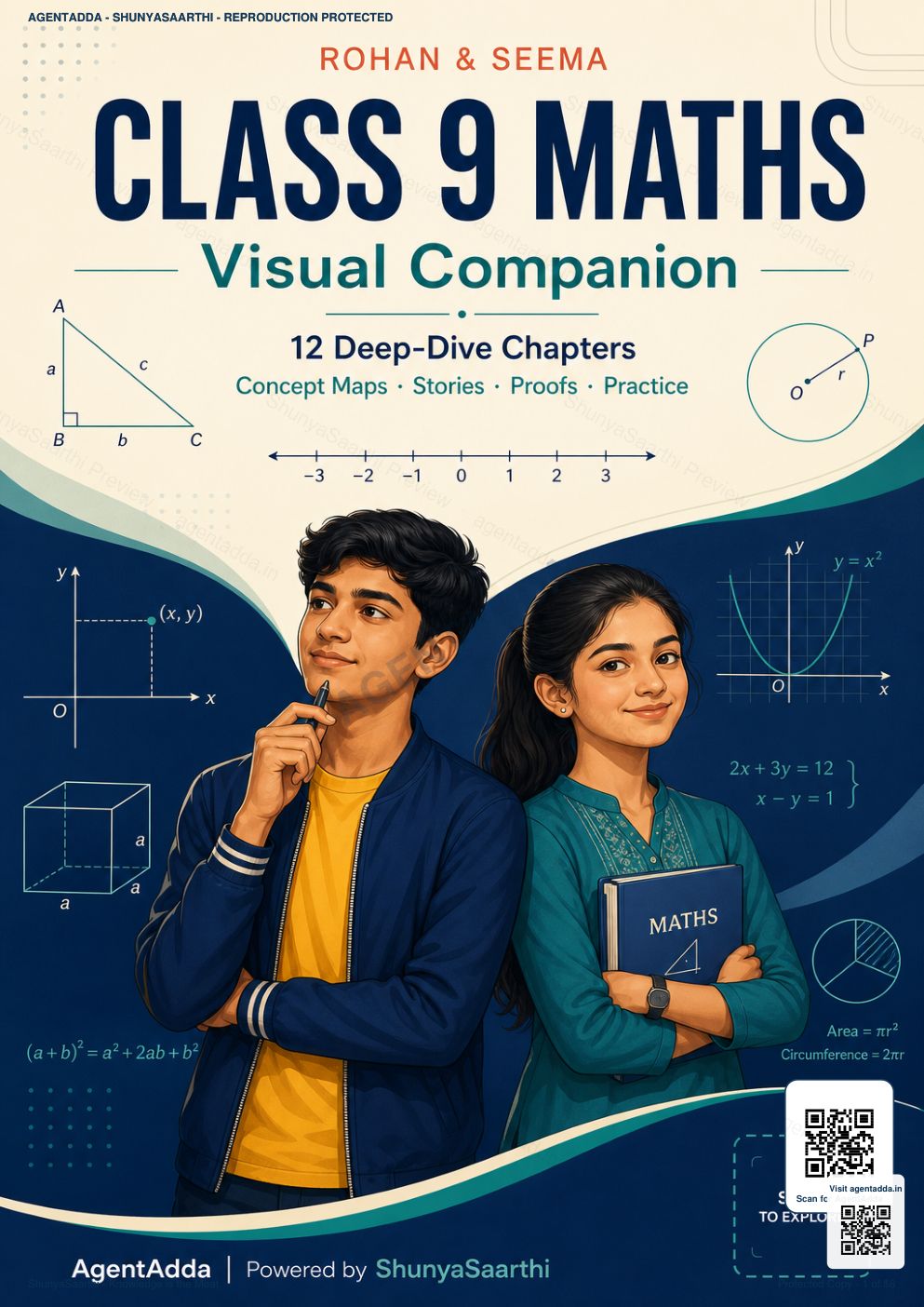 Class 9 Maths preview cover